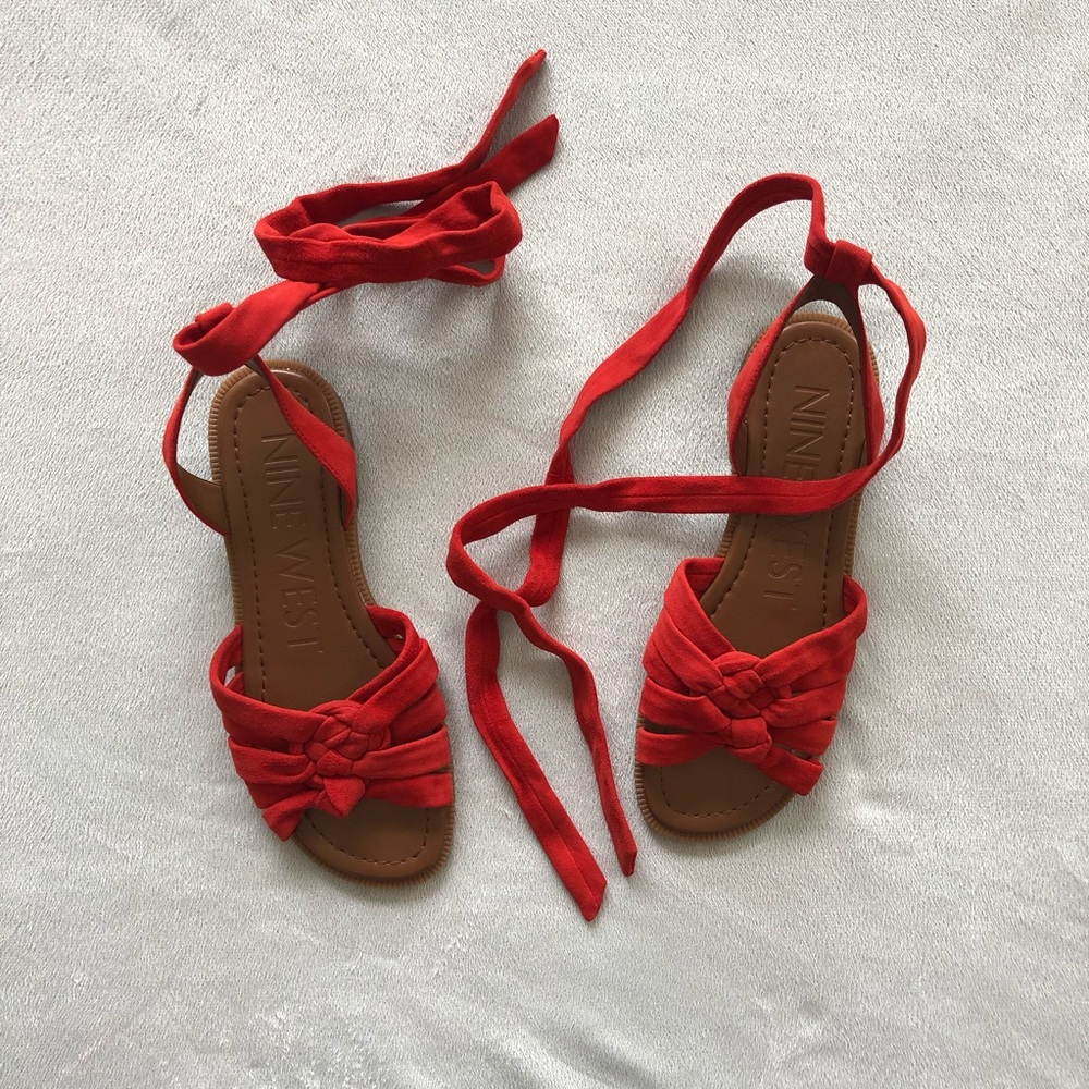 NWOT Nine West Suede Sandals